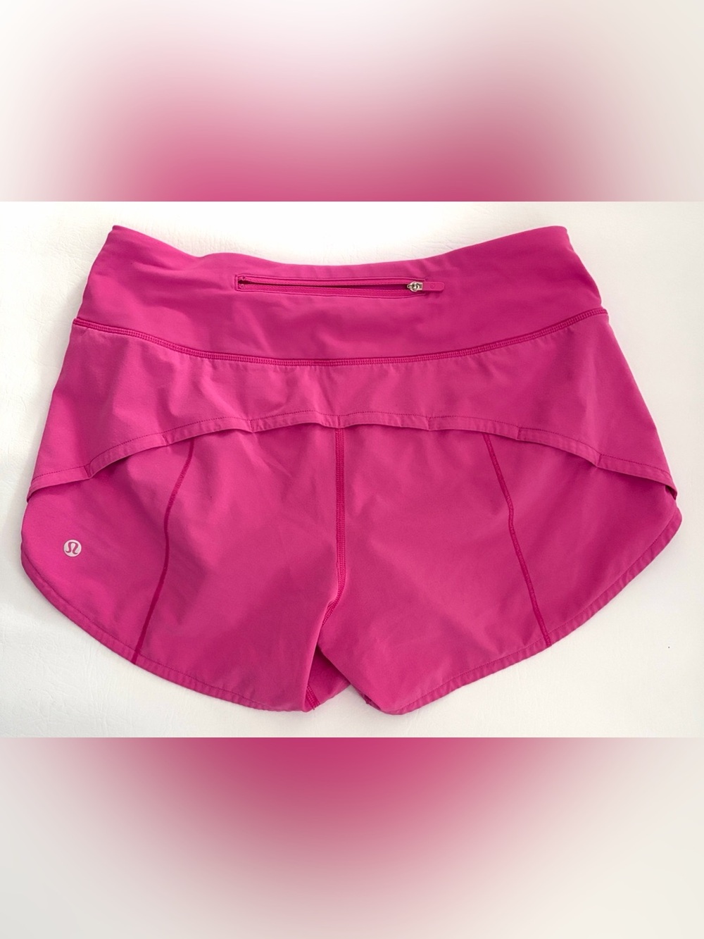 Lululemon Women’s Shorts Speed Up Short Long 4" Updated Fit Pink size 6 - Picture 7 of 13